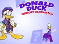 Jogo Jogo de cartão de memória do Pato Donald  online