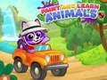 Jogo Pinte e aprenda animais  online