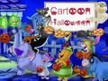 Jogo Quebra-cabeça de slides de Halloween de desenho animado  online