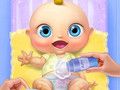 Jogo Meus cuidados com o bebê recém-nascido  online