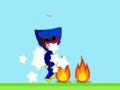 Jogo Hugie na hora de brincar da papoula  online