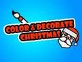 Jogo Colorir e Decorar o Natal  online