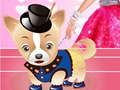 Jogo Vestir o cachorro da Barbie  online