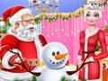 Jogo Vamos convidar o Papai Noel  online
