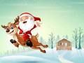 Jogo Caminhão de entrega de presentes do Papai Noel  online