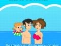 Jogo Beijando da piscina  online