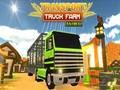 Jogo Caminhão de transporte de animais de fazenda  online