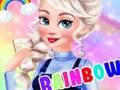 Jogo Moda princesa arco-íris  online