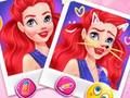 Jogo Princesas Face Warp  online