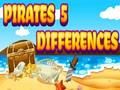Jogo Piratas 5 diferenças  online