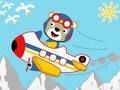 Jogo Aviões amigáveis para colorir para crianças  online