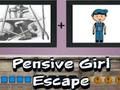 Jogo Fuga da Garota Pensativa  online
