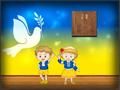Jogo Fuga da Sala da Paz Amgel  online