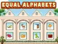Jogo Alfabetos iguais  online