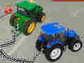 Jogo Simulador de reboque de trator acorrentado  online
