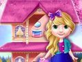 Jogo Decoração para casa de bonecas princesa  online