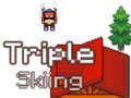 Jogo Esqui Triplo 2D online Jogo Esqui Triplo 2D online