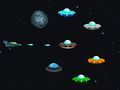 Jogo Atirador Espacial de OVNIs  online