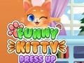 Jogo Vestir Gatinho Engraçado  online