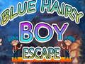 Jogo Fuga do menino peludo azul  online