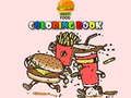 Jogo Livro de Colorir Fast Food  online