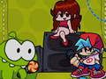 Jogo Friday Night Funkin VS Om Nom de Cut The Rope  online