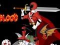 Jogo Power Rangers Samurai Halloween Blood  online