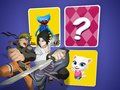 Jogo Jogo de cartão de memória Naruto  online