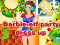 Jogo Vestir Barbie Elf para Festa  online