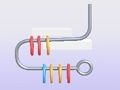 Jogo Aros deslizantes 3D  online
