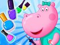Jogo Salão de manicure Hipopótamo  online