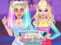 Jogo Tendências da Internet Aventura de mídia social online
