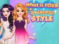 Jogo Qual é o seu estilo de princesa  online