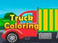 Jogo Coloração de caminhão  online