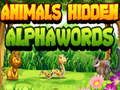 Jogo Animais escondidos alfawords online