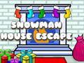 Jogo Fuga da Casa do Boneco de Neve  online