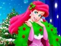 Jogo Ariel, a pequena sereia, vestido de natal  online