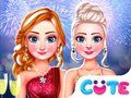 Jogo Princesa Frozen Véspera de Ano Novo  online