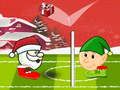 Jogo Futebol de cabeça de inverno de Papai Noel  online