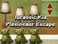 Jogo Fuga do Plesiossauro Jurassic Kid  online
