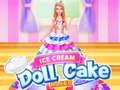 Jogo Máquina de fazer bolo de boneca de sorvete  online