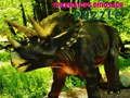 Jogo Quebra-cabeça do dinossauro Triceratops  online