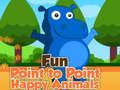 Jogo Animais felizes ponto a ponto divertidos  online