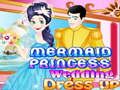 Jogo Vestido de noiva princesa sereia  online