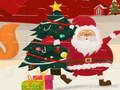 Jogo Quebra-cabeça do Papai Noel Feliz Natal  online