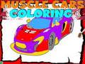 Jogo Coloração de Muscle Cars  online