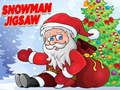 Jogo Jigsaw do boneco de neve online