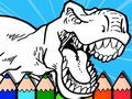 Jogo Dinos para colorir para crianças  online