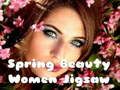 Jogo Quebra-cabeça feminino de beleza de primavera  online