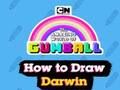 Jogo O Incrível Mundo de Gumball Como Desenhar Darwin  online